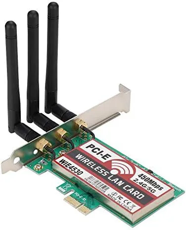 ASHATA WLAN Network Card, PCIe Card Wireless Dual Band