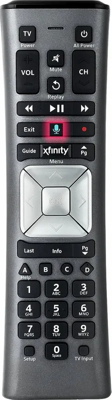 PZL XR11 ersättande bakgrundsbelyst förstklassig röstfjärrkontroll för XFinity/Comcast aktiverad kabel TV fjärrkontroll