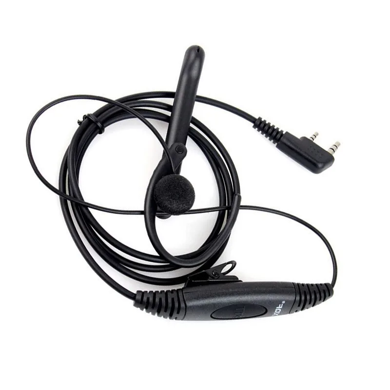 5 st Justerbar volym hörlurar PTT Headset