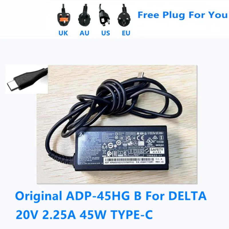 Adapter Ac Delta 45w Type-c