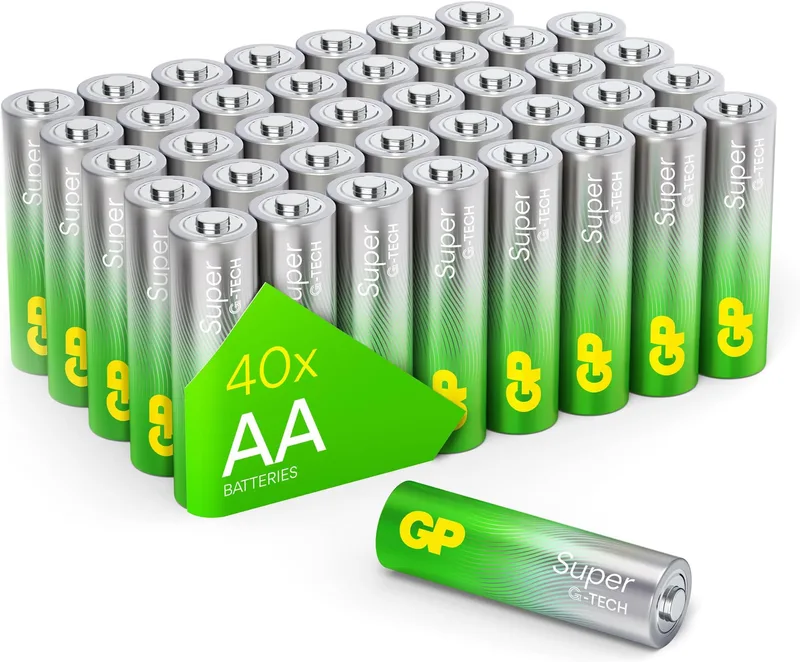 GP Super Alkaline AA 40 Pack (S)