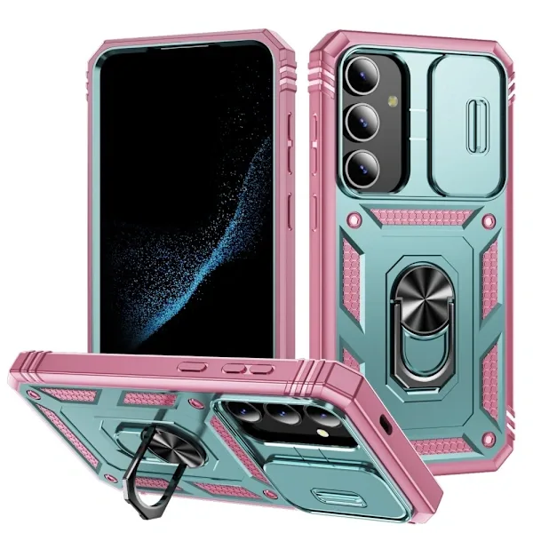 OEM Mobilskal till Galaxy S24 Plus Hybrid Armor Camshield
