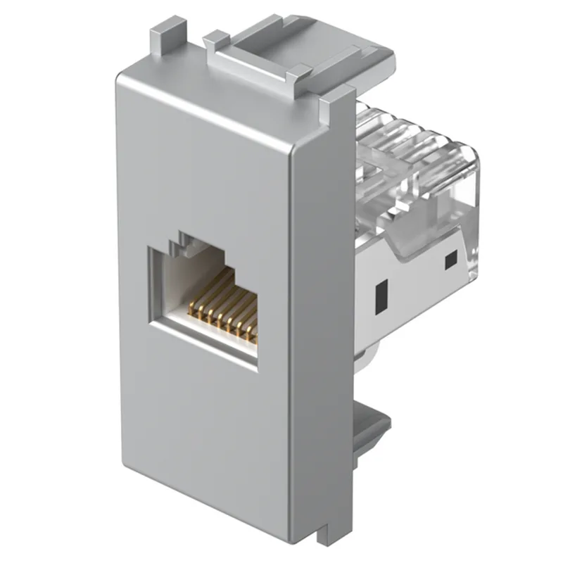 Vius5 RJ45 Door Silver