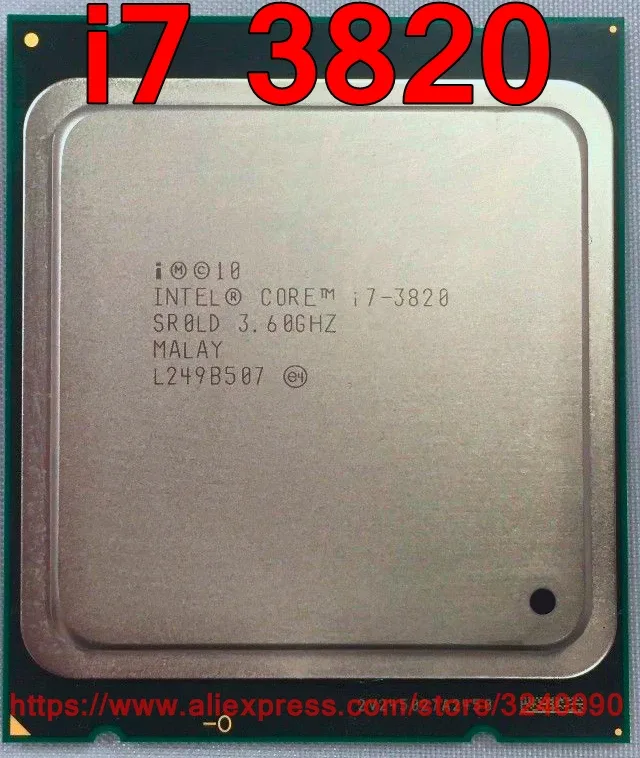 Intel Core i7 i7-3820 3,60 GHz processor