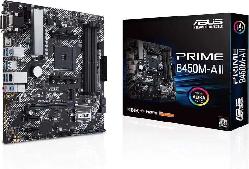 Asus Prime B450M-A moderkort