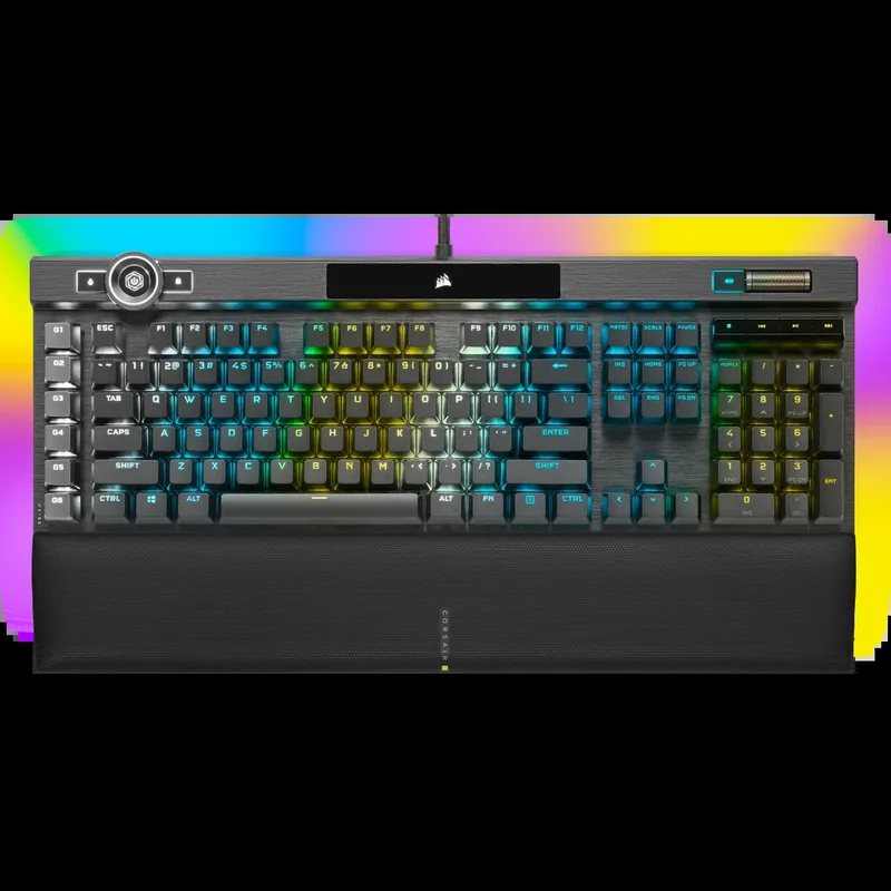 Corsair K100 optiskt mekaniskt RGB-speltangentbord