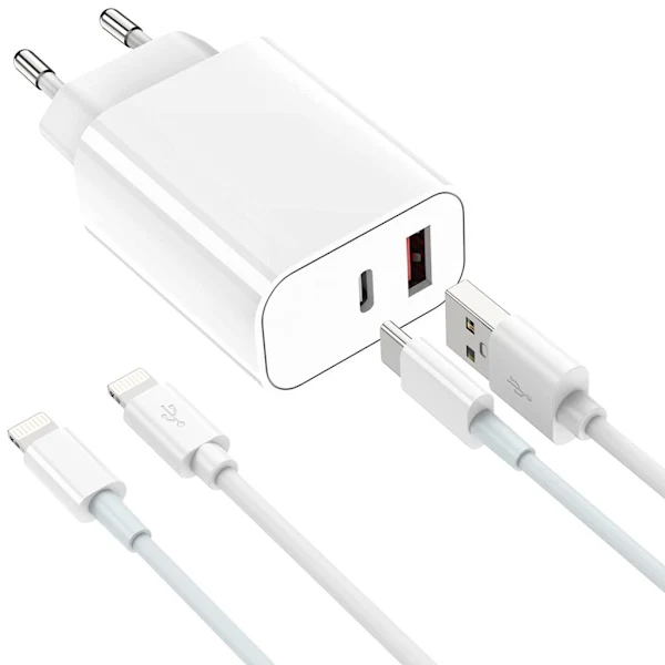 SGL LOT 2-kabel med gåva PopSockets mobiltelefon snabbladdare