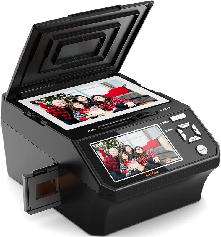 Jectse Photo Digitizer, 14,0 Megapixel LCD-skärm