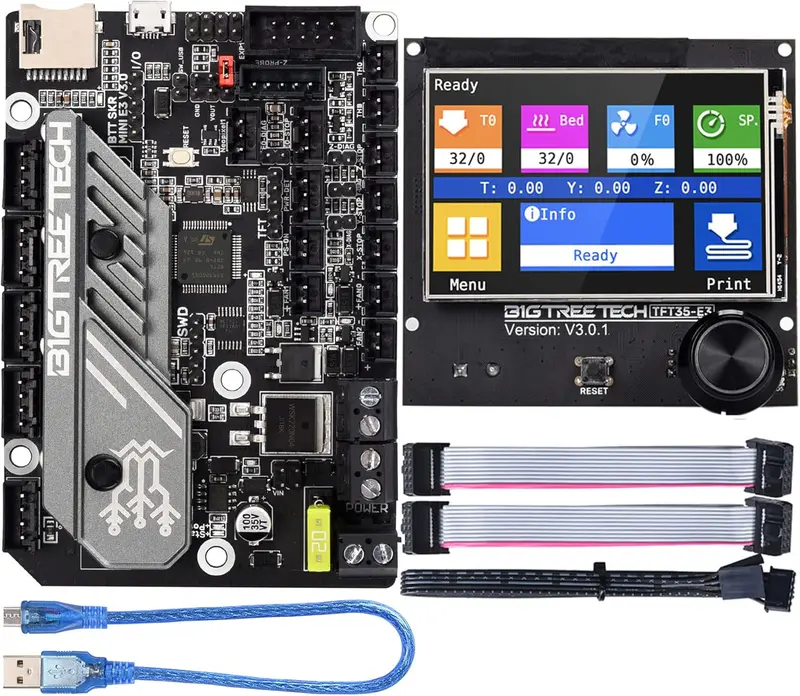 BIGTREETECH SKR Mini E3 V3.0 Control Board TFT35 E3 V3.0.1 Graphic Smart Display Panel Board Ny Upgrade 3D-skrivardelar för Ender 3, Ender3 Pro, Ender
