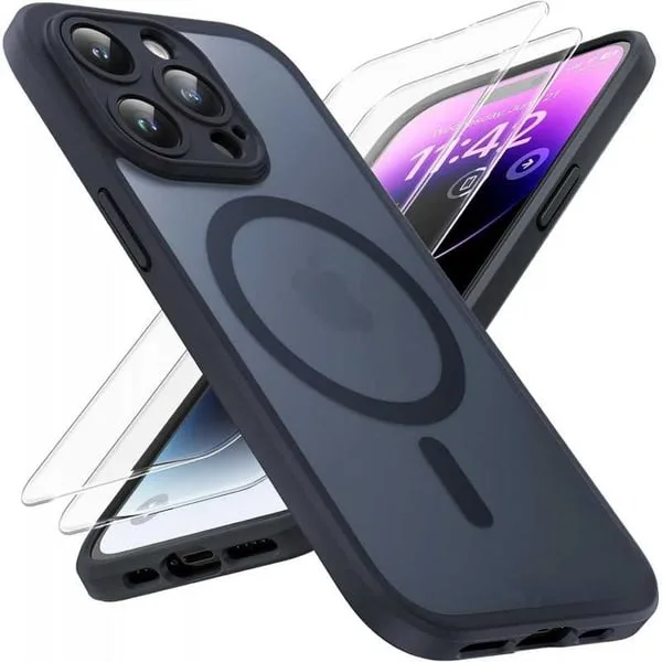 för iPhone 14 Pro Max fodral kompatibelt med MagSafe