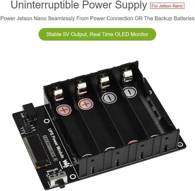 Waveshare Power Supply Applicable for Jetson Nano