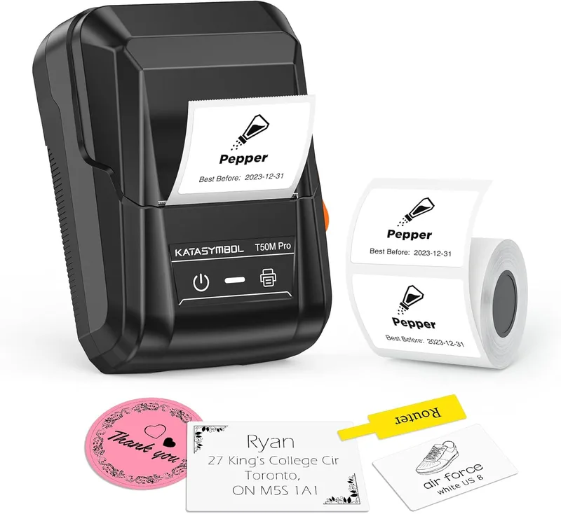 SUPVAN T50M Pro Etikettskrivare Bluetooth
