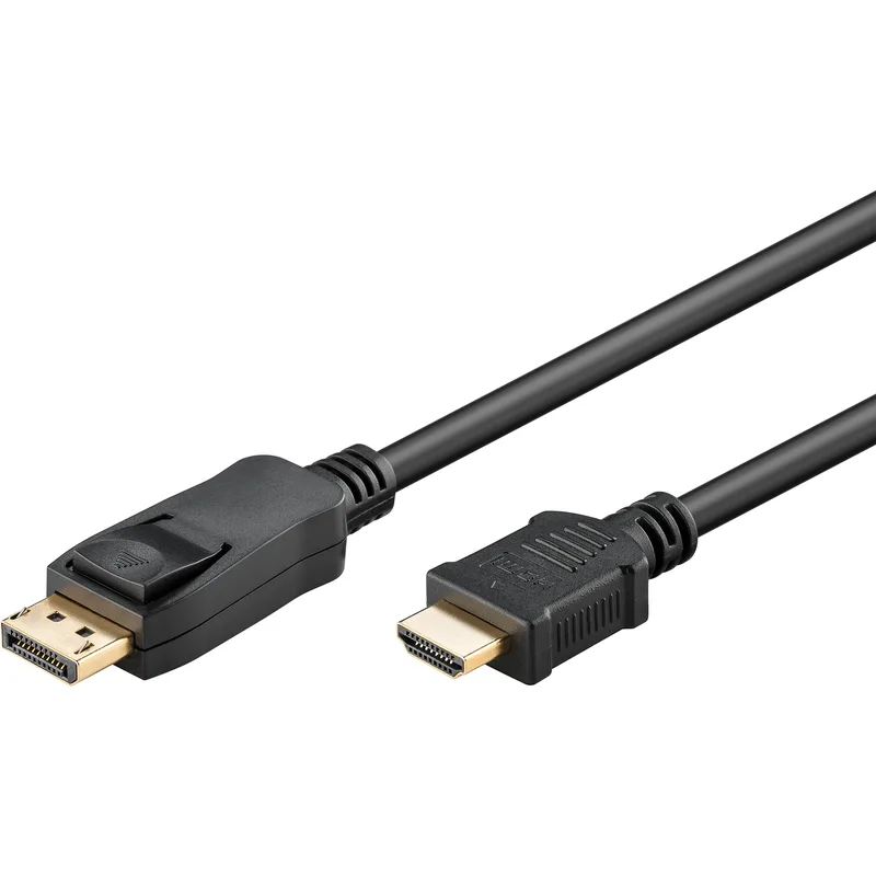 goobay 64848 – DisplayPort 2.0 till HDMI 2.1 kabel