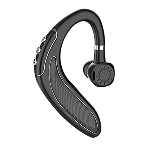 Kläm på hörlurar, brusreducerande trådlöst headset, handsfree öronsnäckor med tydlig ljudfunktion