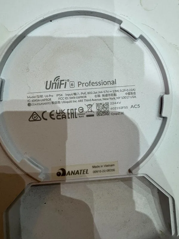 Ubiquiti UniFi 6 Pro Access Point