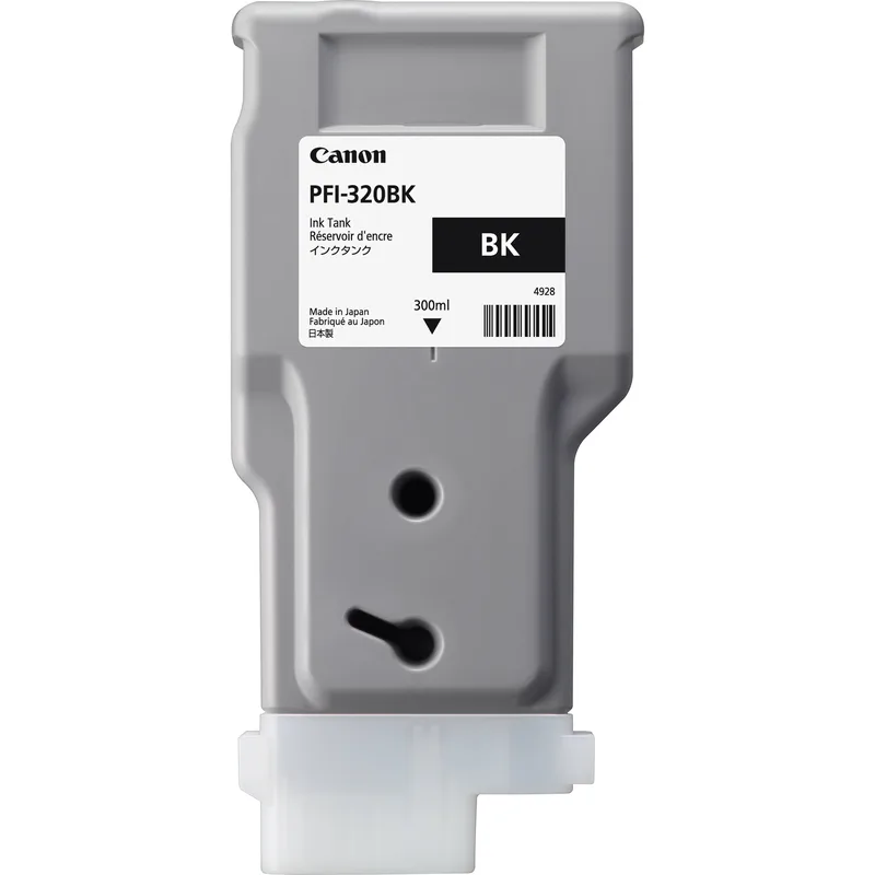 Canon Bläck Svart PFI-320 BK 300ml
