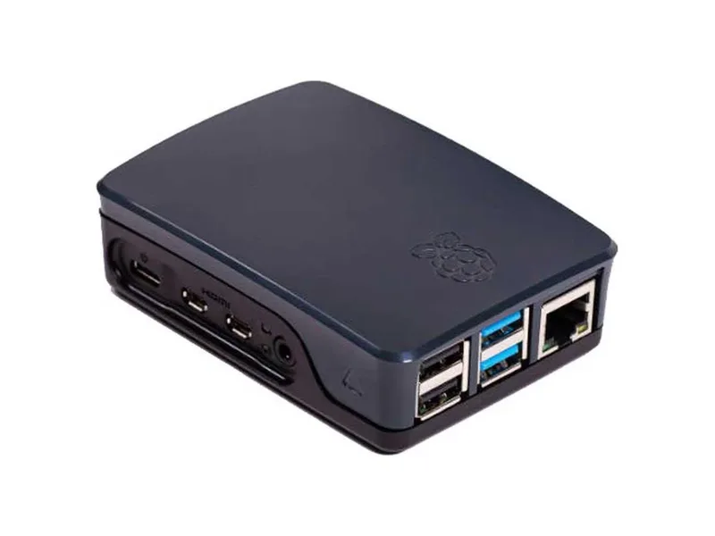 Raspberry Pi plastfodral, Raspberry Pi 4 B, svart
