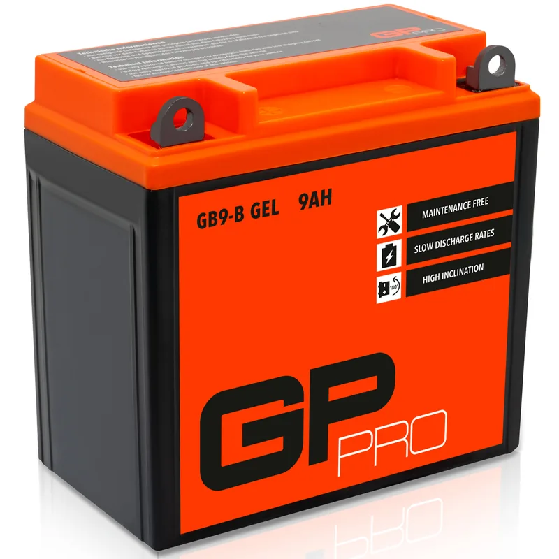 GP-PRO GB9-B 12 V 9 Ah GEL-batteri
