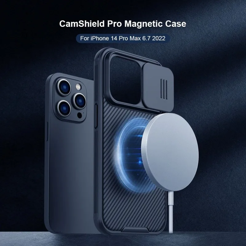 Nillkin iPhone 14 Pro Max Skal Magsafe CamShield Pro