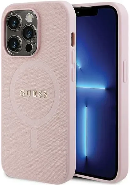 Guess Mobilskal till iPhone 14 Pro Max Magsafe Saffiano