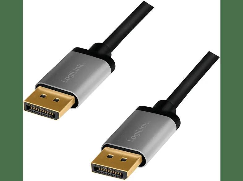 LogiLink CDA0100 – DisplayPort anslutningskabel 4K/60 Hz