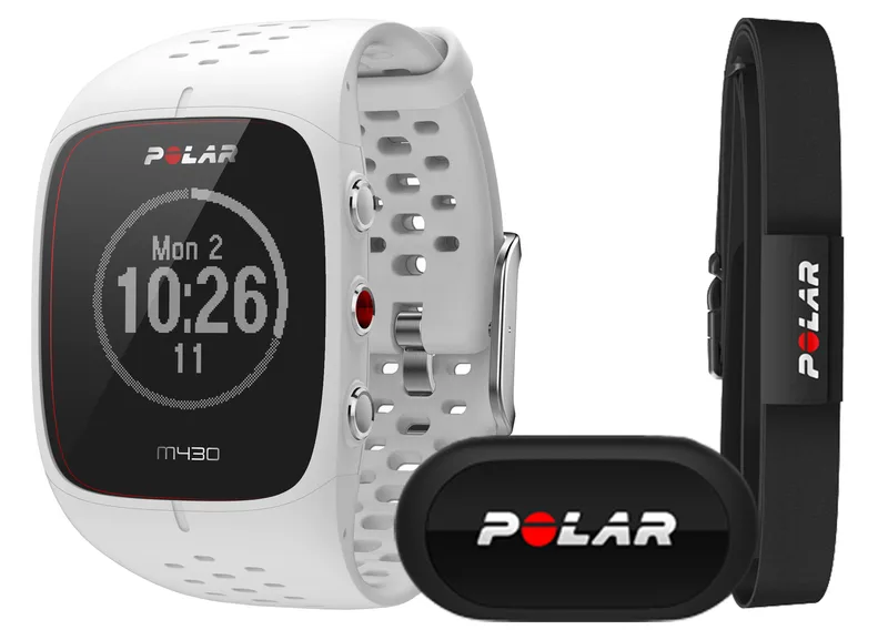 Polar M430 GPS-träningsklocka med pulsmätning
