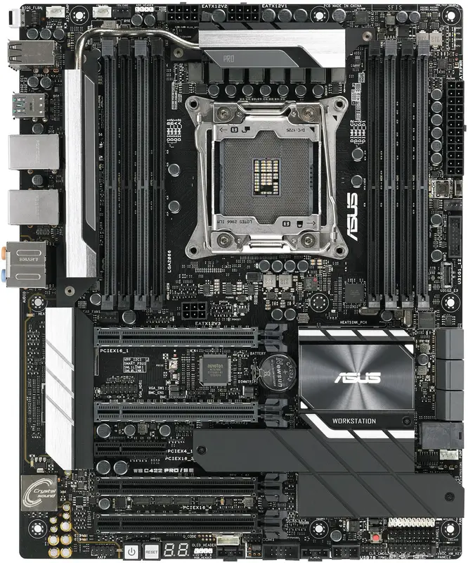 spelmoderkort Fit For ASUS WS C422 GS servermoderkort