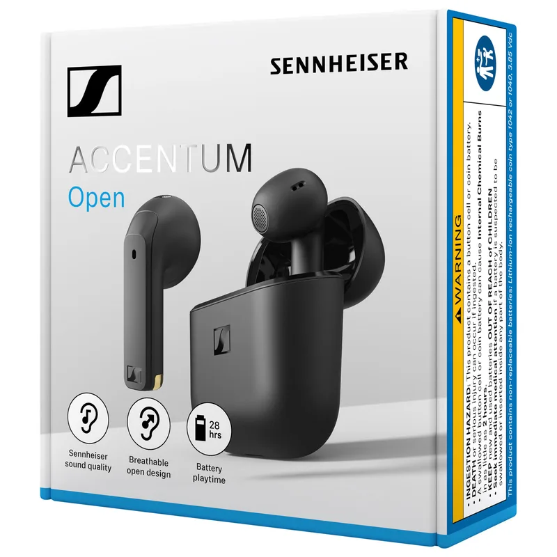 Sennheiser Accentum Open true wireless in-ear hörlurar