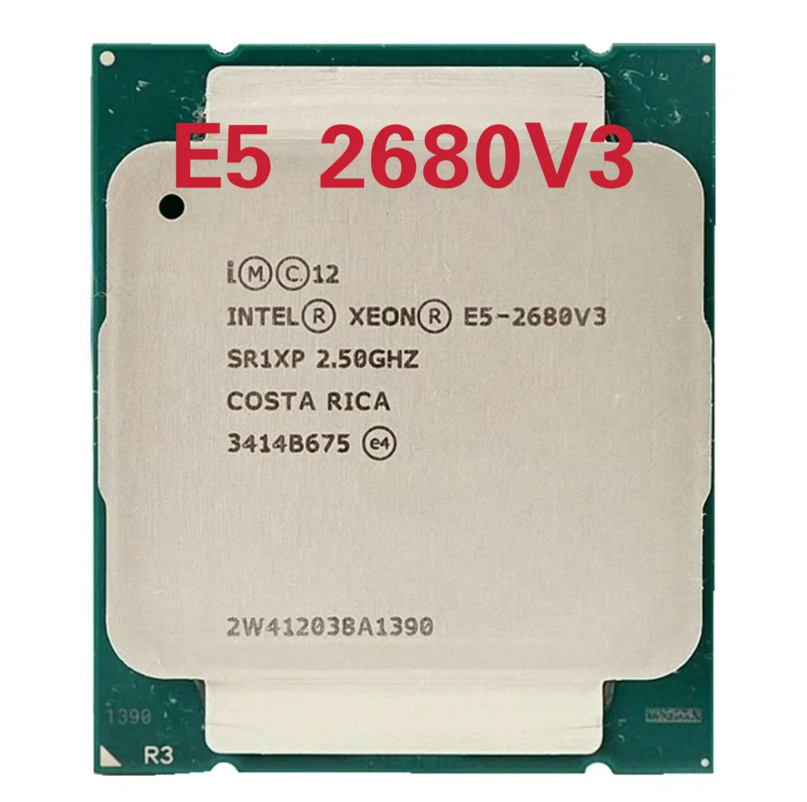 Intel Xeon E5-2680V3 Dodeca-Core processor