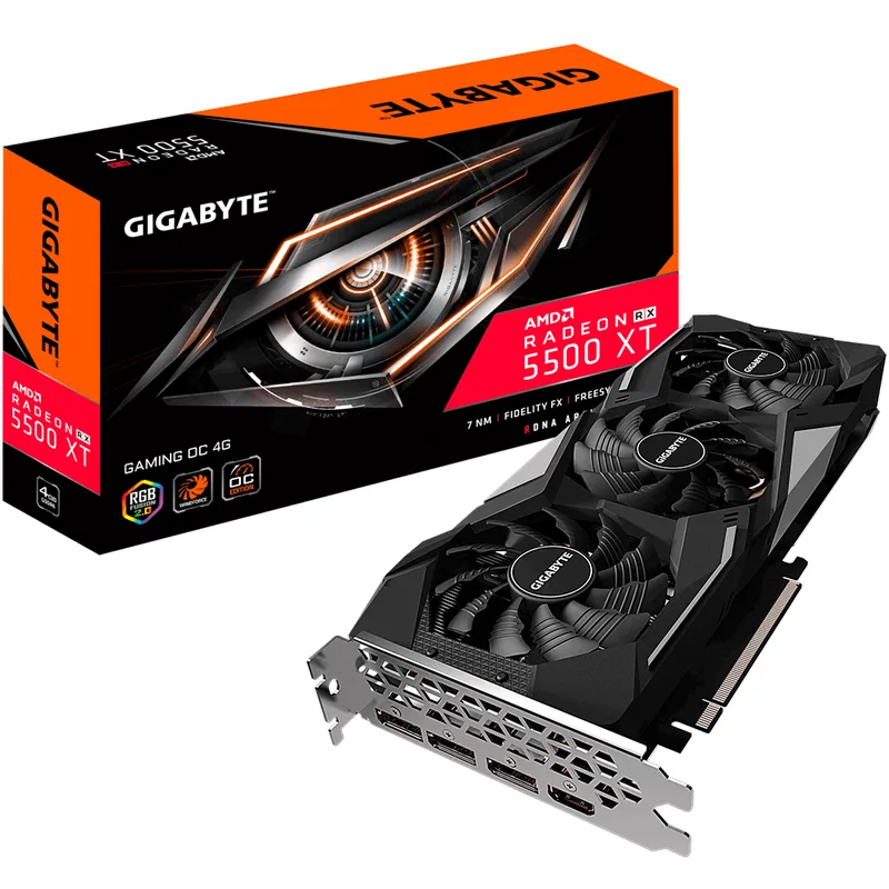 Gigabyte Radeon RX5500 XT 4G grafikkort
