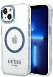 Guess Mobilskal till iPhone 13 Magsafe Peony Logo Plate