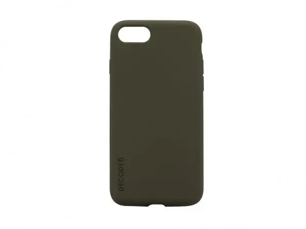 Decoded iPhone 7/8/SE Skal Silicone Backcover Olive