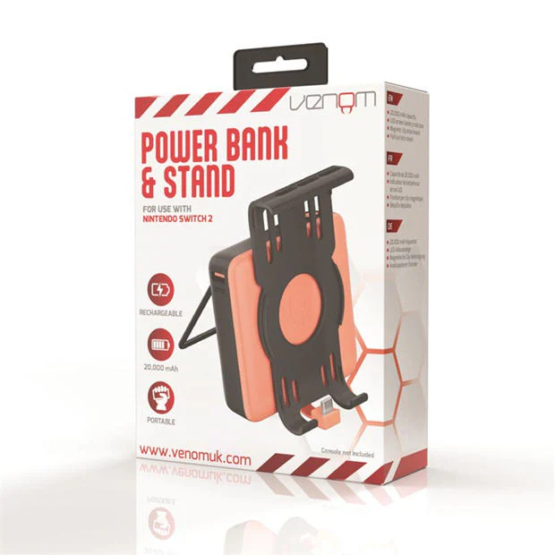 Venom Nintendo Switch 2 Powerbank & Ställ