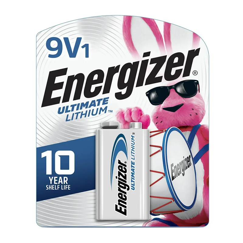 Energizer 4 9 V litiumbatterier litium 9 V-block