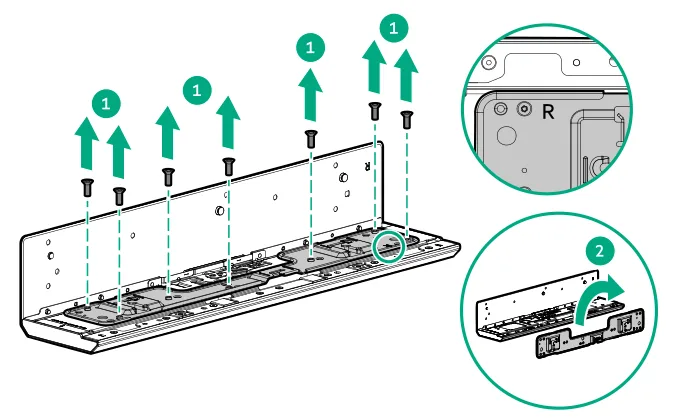 HPE PROLIANT DL145 GEN11 DESK/WALL MOUNT KIT