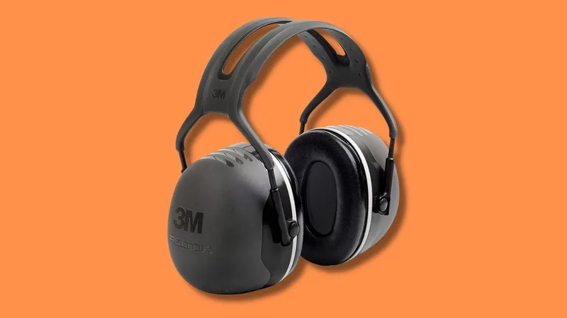 Cuffie Auricolari Insonorizzate 100 dB Con Clip Di Sicurezza – Protezione Lavoro In Ambienti Rumorosi