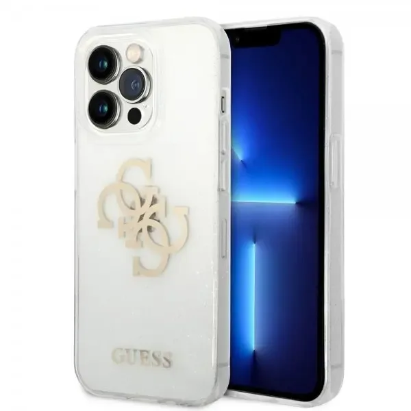 Guess iPhone 14 Pro Skal Full Glitter