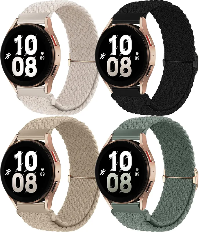 Armband For For Samsung Galaxy Watch 4/5/6/7/FE Watch4 Watch6 Classic 5 Pro Smartklocka Correa Color Armbandstillbehör(Light green)