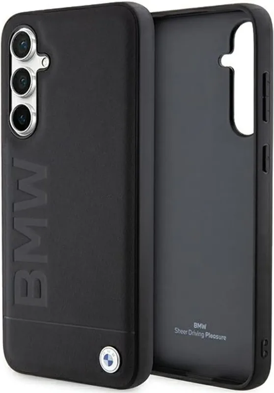 BMW Mobilskal till Galaxy S23 FE Läder Hot Stamp