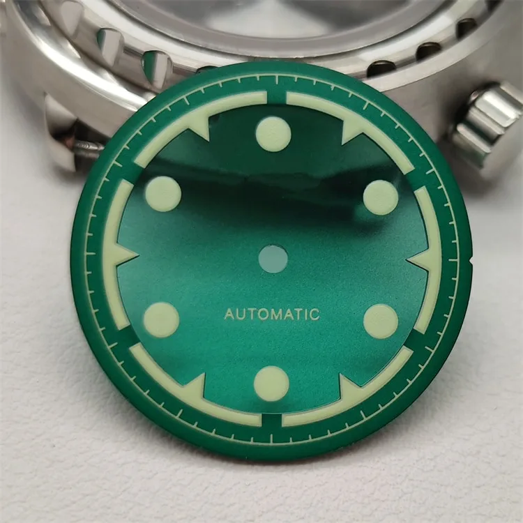 1 st 41 mm klockfodral Safirkristall for NH35 NH36 NH34 NH38 NH70 Automatiska urverk