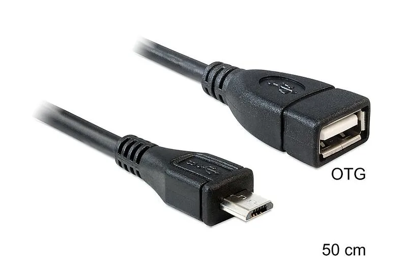 Delock - USB-kabel - USB till mikro-USB typ B