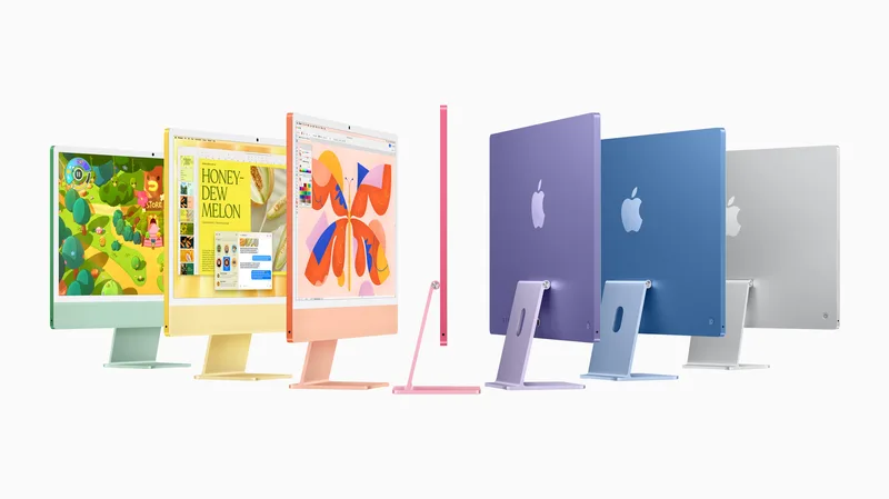 Apple iMac allt-i-ett-dator med M4-chip