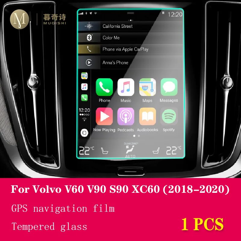 JCAKES Bil GPS Navigering Skärmskydd LCD-skärm Filmskydd Interiör TPU transparent film PPF Tillbehör, För MG 6 2020-2023
