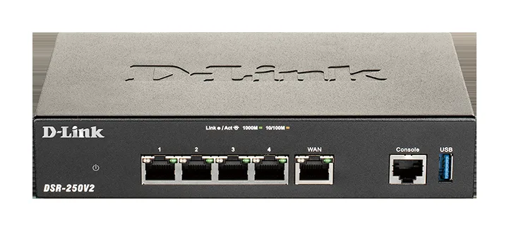 D-Link DSR-250V2 VPN Service-Router