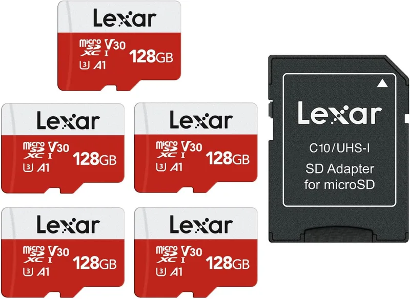 LX Series Micro SD Flash minneskort CL10 128GB