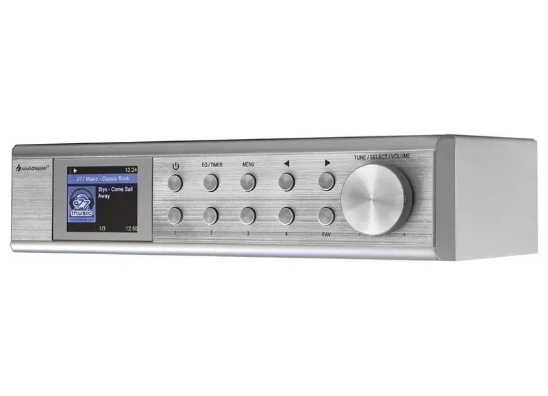 Soundmaster Radio FM DSB+ Internet Upphängningsbar IR1500SI Silver