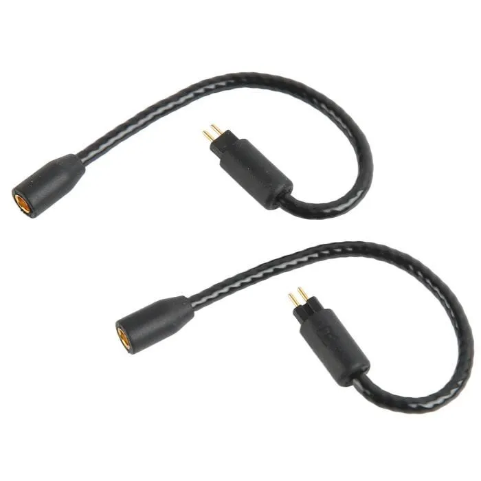 MMCX Till 2 Stift 0,78 Mm Adapterkabel Som Kopplar Ur Kopplingsadapterkabel för AS10 AS06 AS10 ZST ZS3AS10