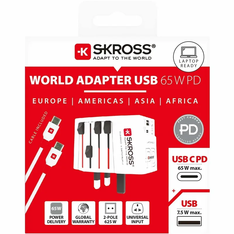 Reseadapter MUV USB AC 65 PD