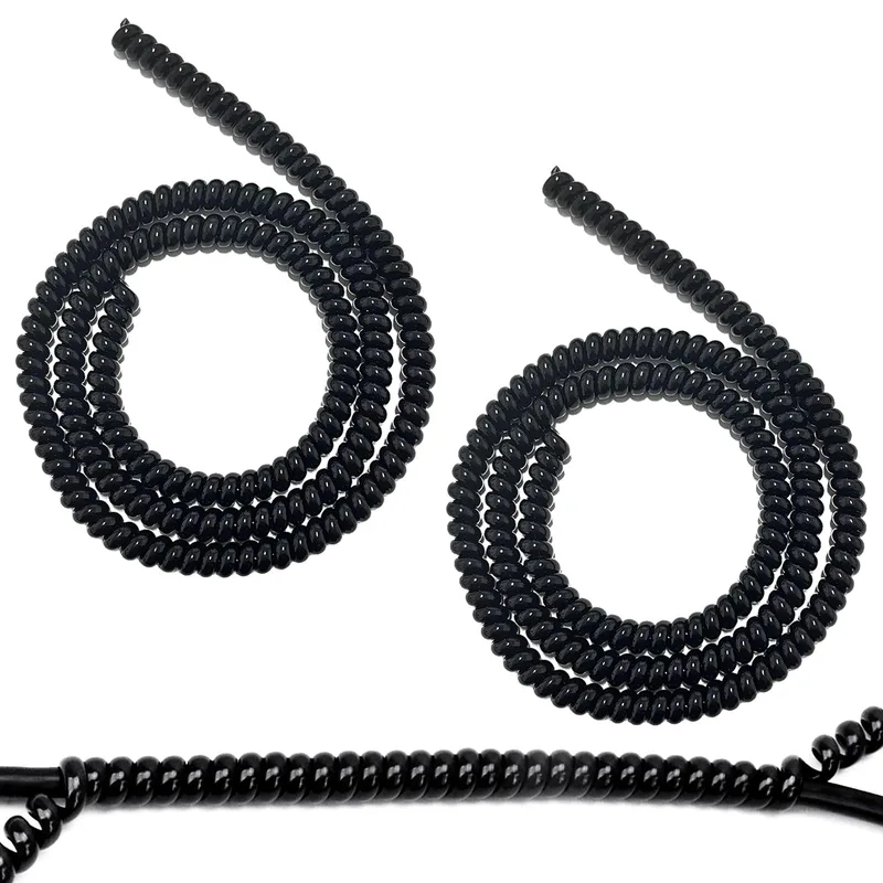 2 x 90 cm Scooter Spiral Cable Protection Tube