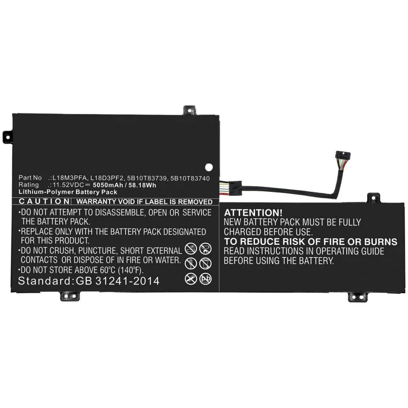 Coreparts MBXAS-BA0242 reservdelar bärbara datorer Batteri